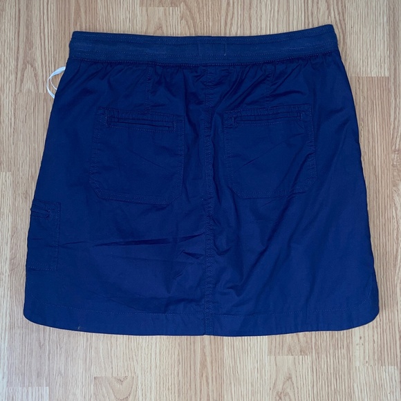 NWT Da-sh Navy Blue Comfee-Flex Knit Waist Kaitlyn Cargo Skort - Picture 4 of 5
